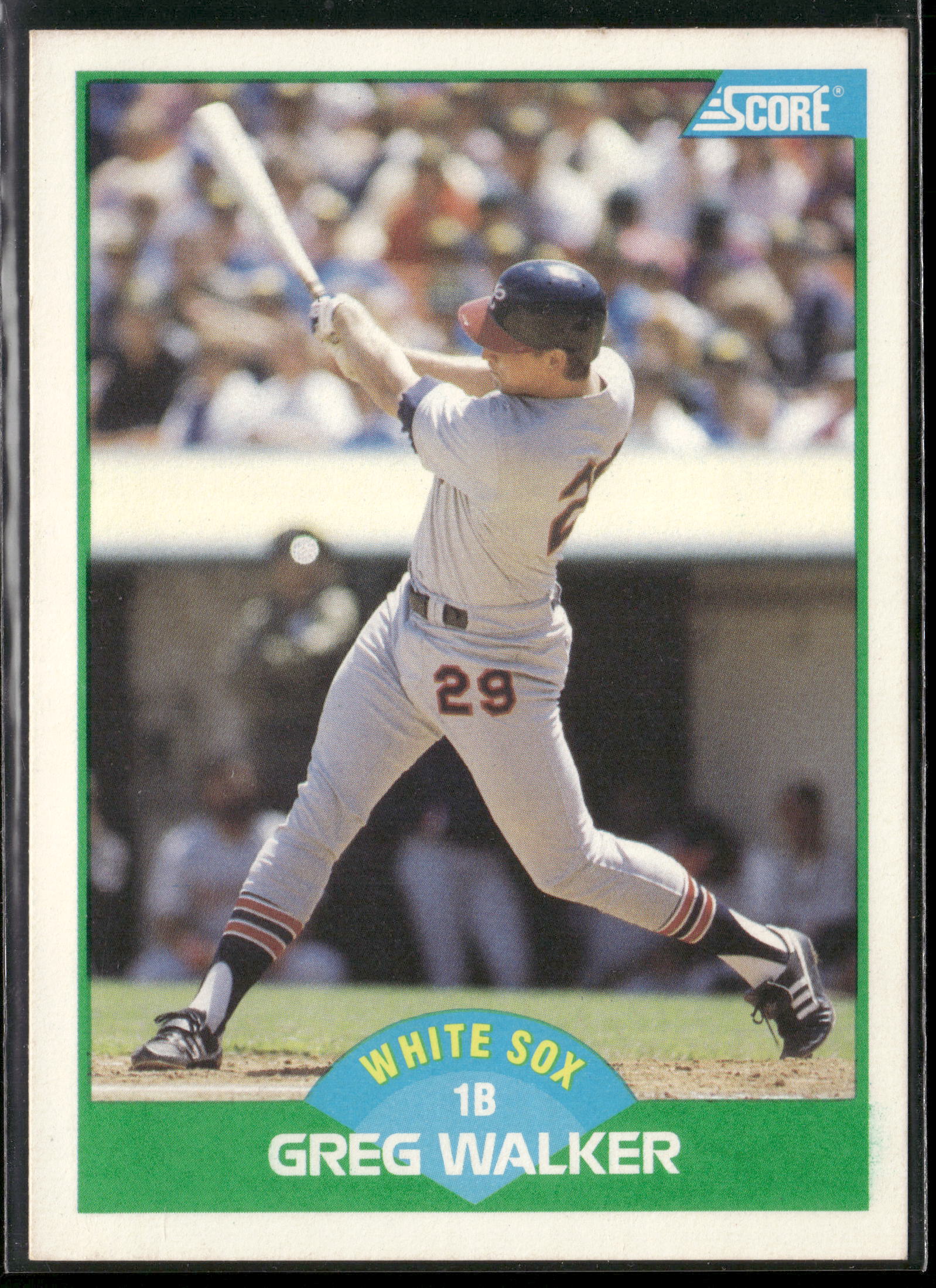 1989 Score #37 Greg Walker
